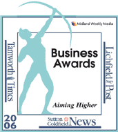 "Midland Weekly Media, Small Business of the Year 2006"